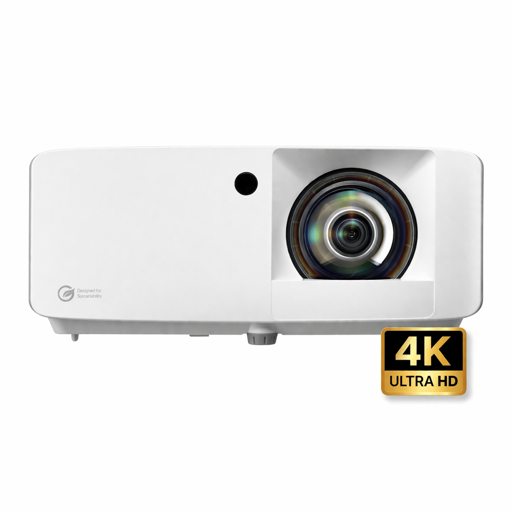 Optoma UHZ35ST 3500-Lumens 4K UHD Short Throw Golf Simulator Projector - Elite Sim Golf