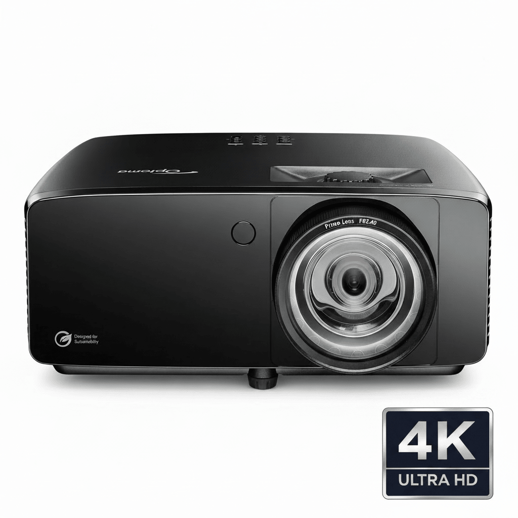 Optoma ZK431ST-B 4K Laser Short Throw 4100-LM Golf Sim Projector