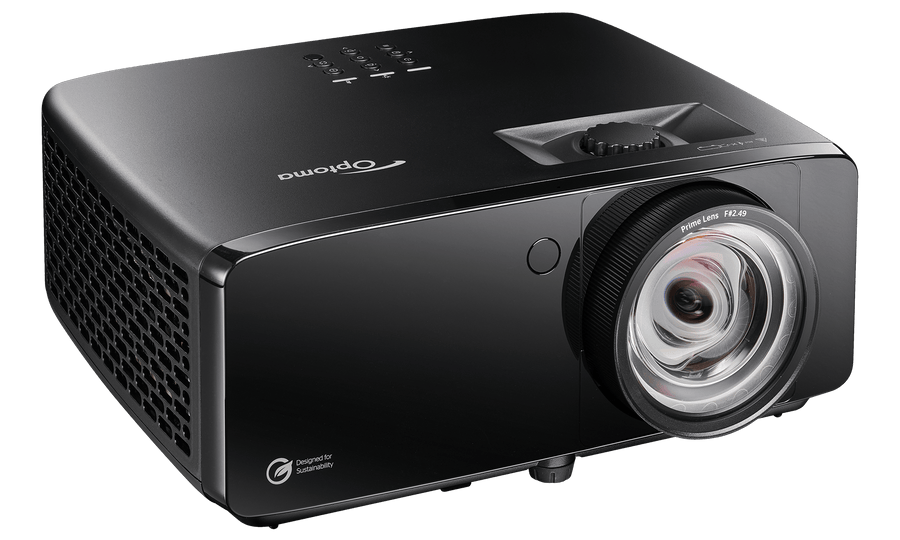 Optoma ZK431ST-B 4K Laser Short Throw 4100-LM Golf Sim Projector - Elite Sim Golf