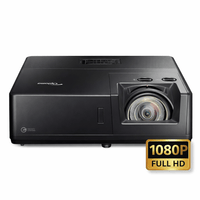 Optoma ZU607TST 6000-Lumens WUXGA Short Throw Golf Simulator Projector - Elite Sim Golf