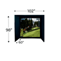 Par 8 Compact Golf Simulator Enclosure by Elite Sim Golf - Elite Sim Golf