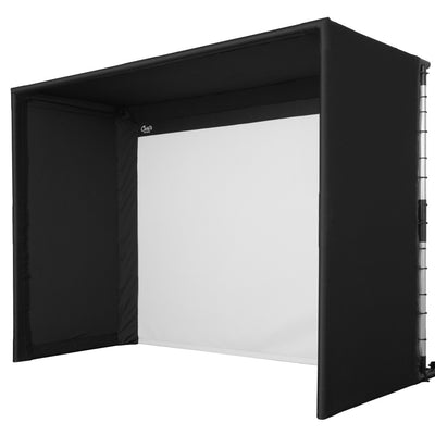 Carl's Place Pro Golf Simulator Enclosure Kit with Impact Screen