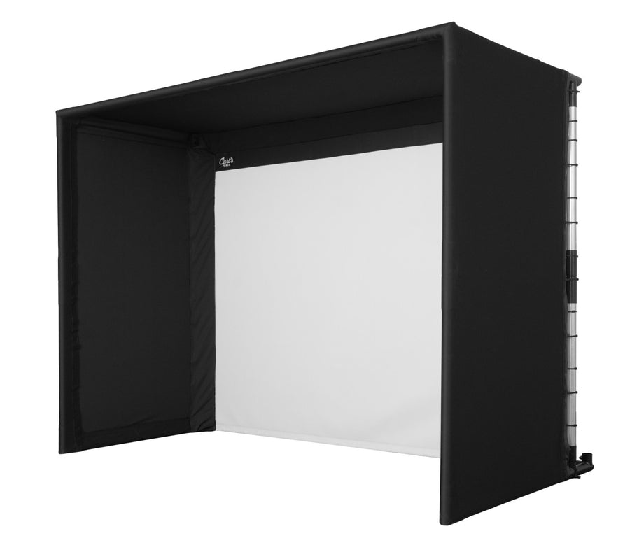 Carl's Place Pro Golf Simulator Enclosure Kit with Impact Screen