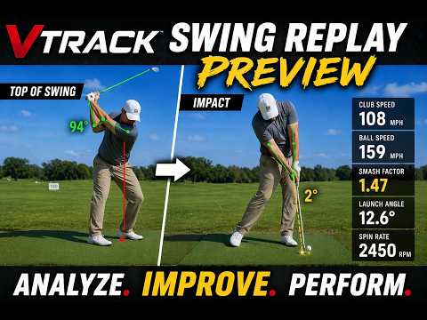 VTrack Overhead Golf Launch Monitor