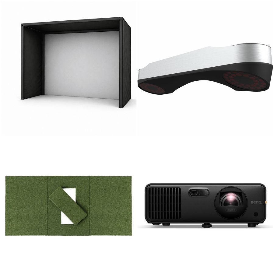 ProTee VX Overhead Launch Monitor Premium 4K Package (Enclosure Choice + BenQ AK700ST)