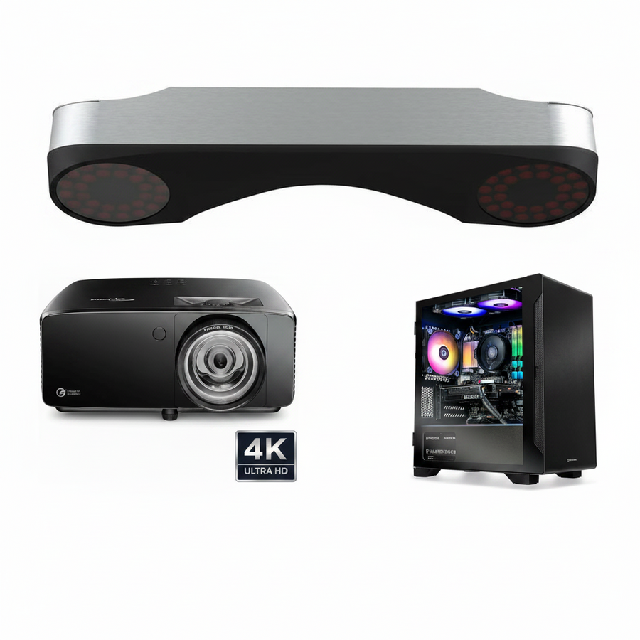 ProTee VX Overhead Launch Monitor + Optoma ZK521ST-B + Gaming PC Package
