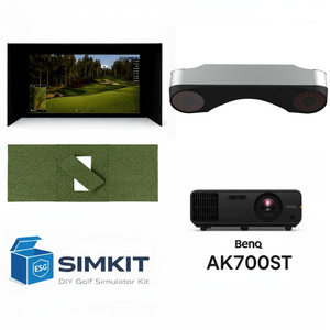ProTee VX Overhead Launch Monitor Premium 4K Package (Enclosure Choice + BenQ AK700ST)