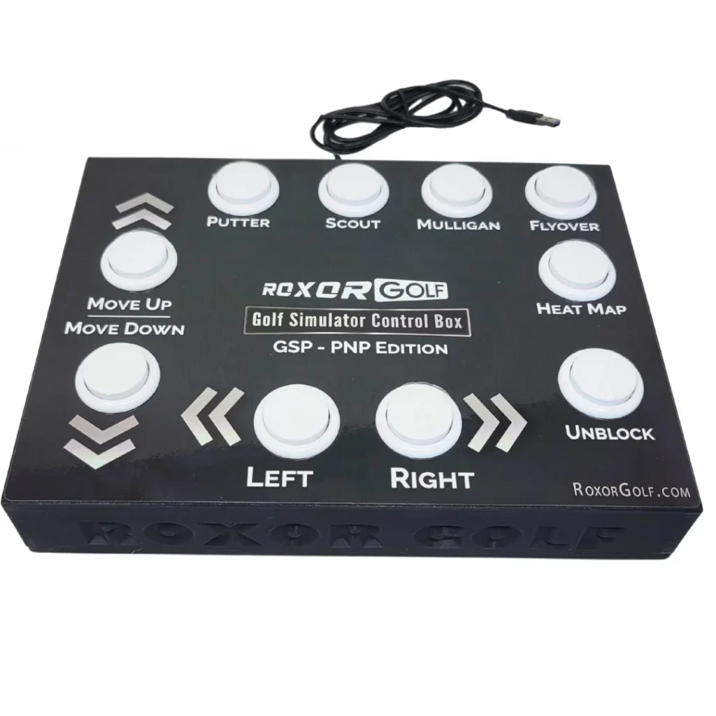 Roxor Golf GSP Plug & Play - Wireless Bluetooth Version - Elite Sim Golf