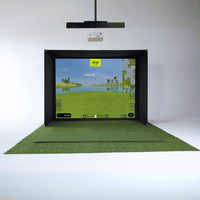 RSG Pro installed in a golf simulator enclosure