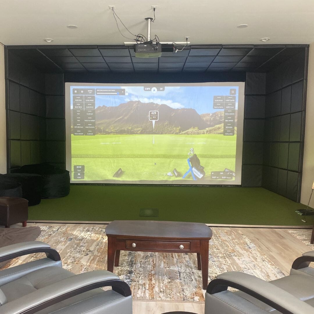 SIGPRO Golf Simulator Wall Padding - Elite Sim Golf
