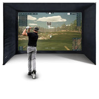SimSpace Platinum Golf Enclosure 13.2ft x 8.2ft - SIM 4 - Elite Sim Golf
