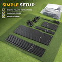 SimSpace Platinum Golf Enclosure 13.2ft x 9.8ft - SIM 6 - Elite Sim Golf