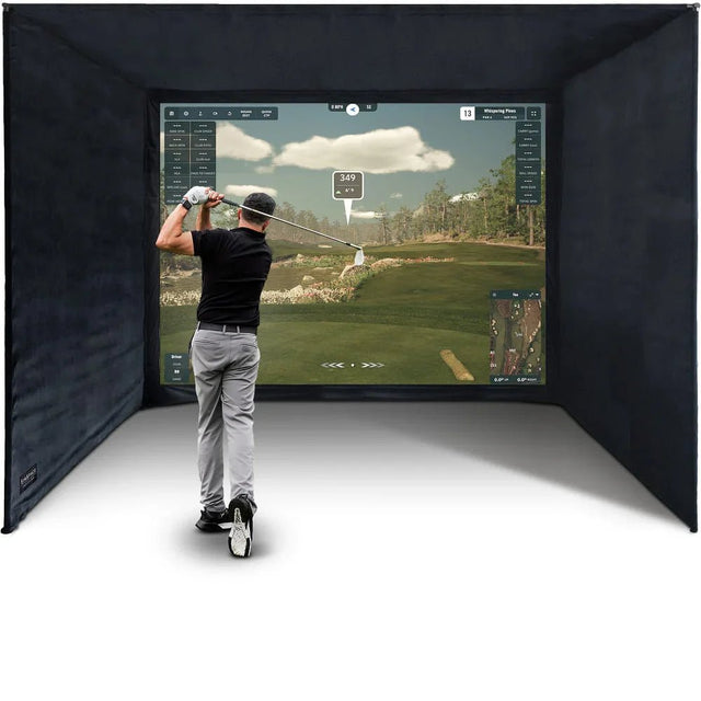 SimSpace Platinum Golf Enclosure 13.2ft x 9.8ft - SIM 6 - Elite Sim Golf