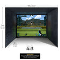SimSpace Platinum Golf Enclosure 13.2ft x 9.8ft - SIM 6 - Elite Sim Golf