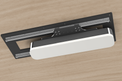 SimSlide LM double-track rail detail
