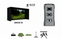 GolfJoy Spica 3 + Birdie 10 Complete 1080P Golf Simulator Package