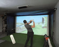 SportScreen Vanish Series Retractable Golf Enclosure - Elite Sim Golf