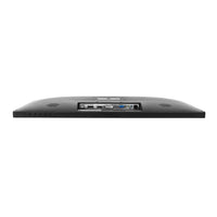 22 inch FHD 24/7 touch monitor bottom edge view showing the recessed rear input strip