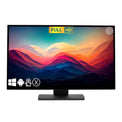 27 inch FHD 24/7 touch monitor front view on desktop stand with zero-bezel TRU-Flat glass