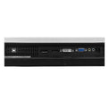 27 inch FHD 24/7 touch monitor input panel close up with USB touch and power connections