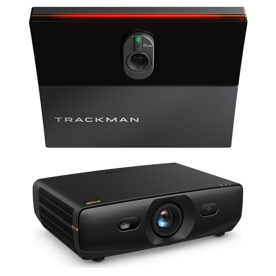Trackman iO Launch Monitor + BenQ AK900ST 4K Projector Combo