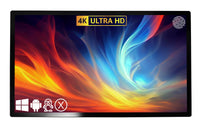 VTrack Overhead Launch Monitor + Impact Protector + 4K Touch Screen Monitor Combo