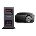 Uneekor EYE MINI Lite Launch Monitor + Optoma ZK431ST-B 4K Projector Combo