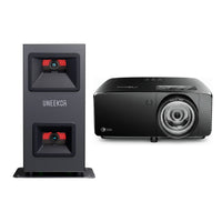 Uneekor EYE MINI Lite Launch Monitor + Optoma ZK431ST-B 4K Projector Combo