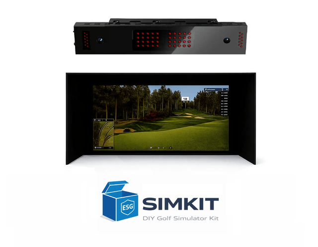 Uneekor Eye XO Birdie 10 SIMKIT Custom Golf Simulator Package - Elite Sim Golf