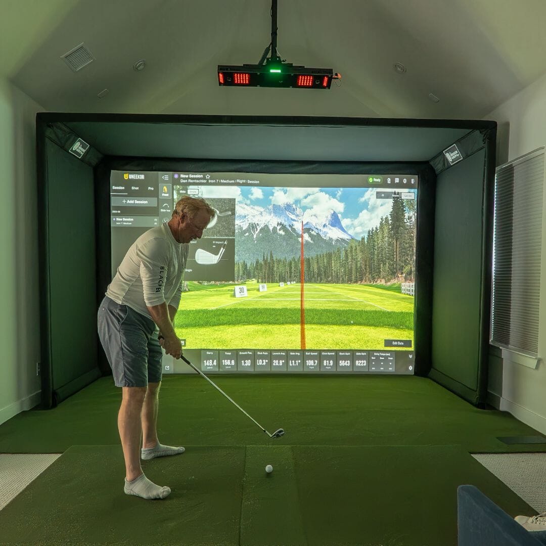 Uneekor Eye XO2 Birdie 10 SIMKIT Custom Golf Simulator Package - Elite Sim Golf