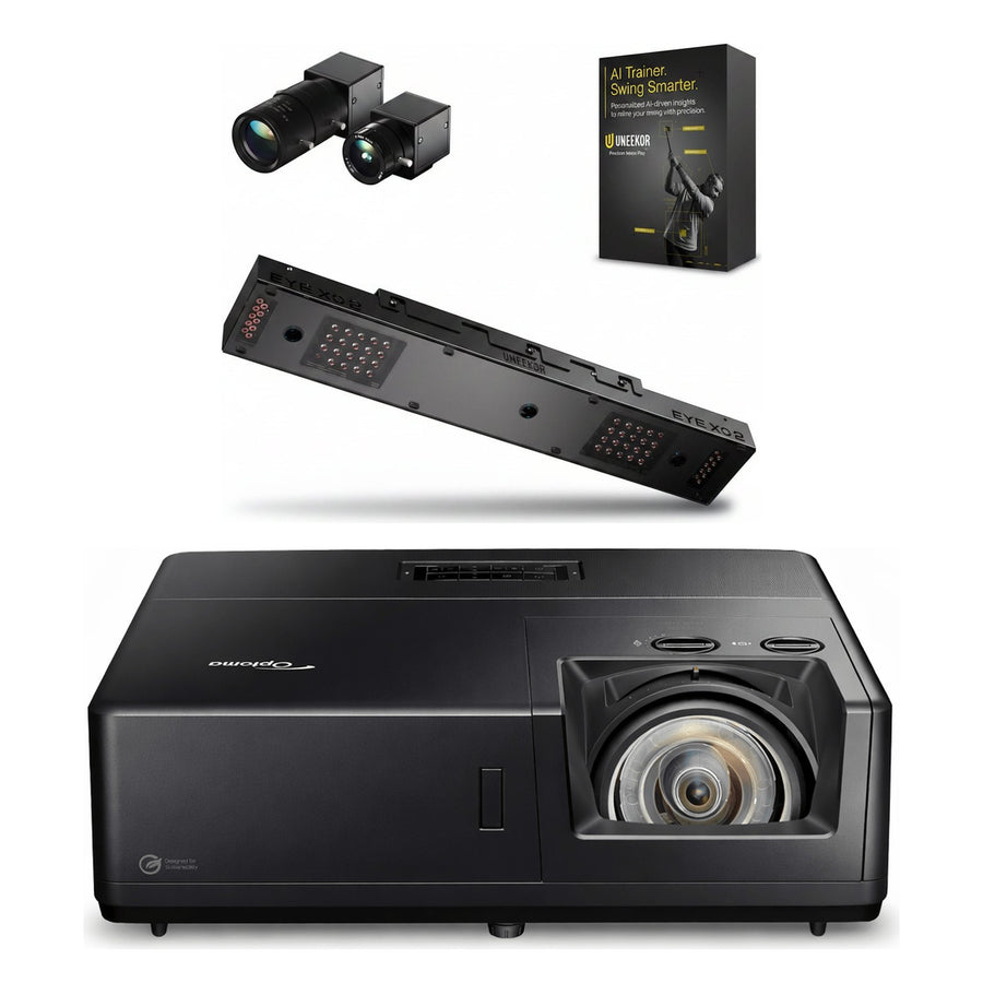 Uneekor EYE XO2 AI Studio Bundle + Optoma ZK608TST 4K Projector Combo