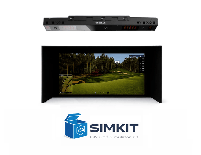 Uneekor Eye XR Birdie 10 SIMKIT Custom Golf Simulator Package - Elite Sim Golf