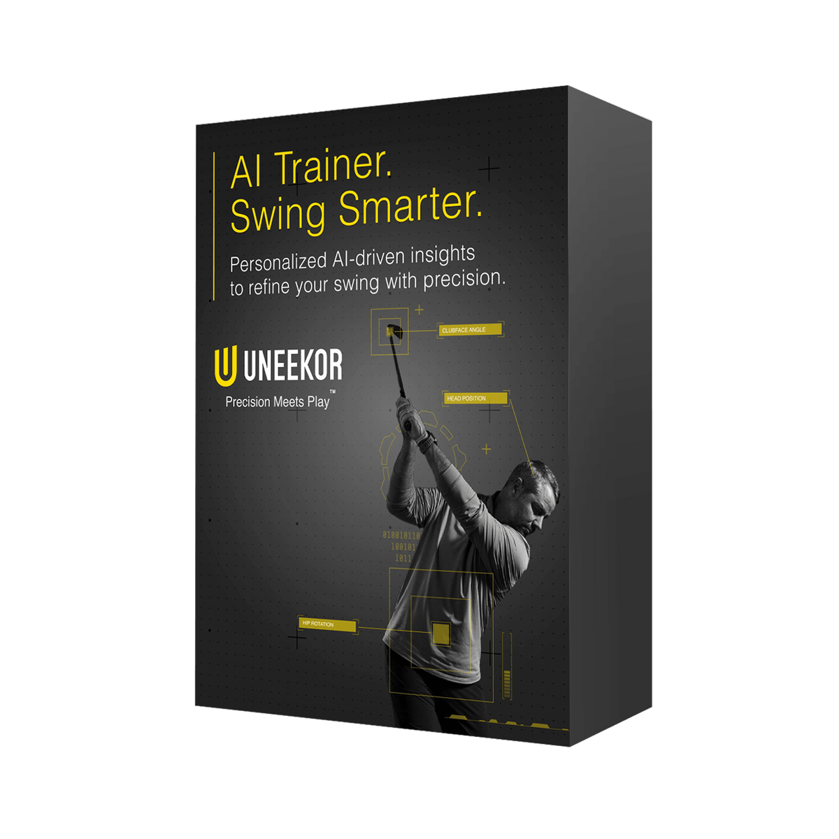 Uneekor EYE XR Overhead Launch Monitor AI Studio Bundle - Elite Sim Golf