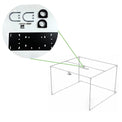 Universal Launch Monitor Enclosure Flush Mount - Elite Sim Golf