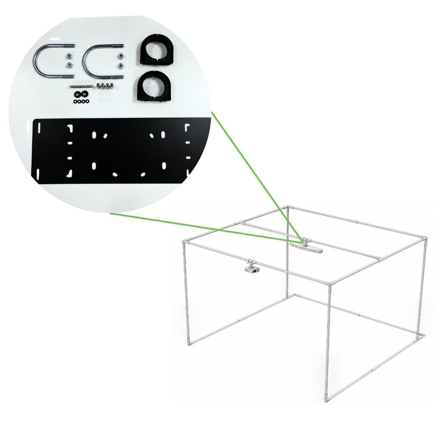 Universal Launch Monitor Enclosure Flush Mount - Elite Sim Golf
