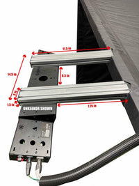 Parlour Series Launch Monitor Bracket dimension diagram