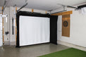 Vanish LITE Hybrid-Retractable Golf Enclosure - Elite Sim Golf
