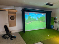 Vanish LITE Hybrid-Retractable Golf Enclosure - Elite Sim Golf
