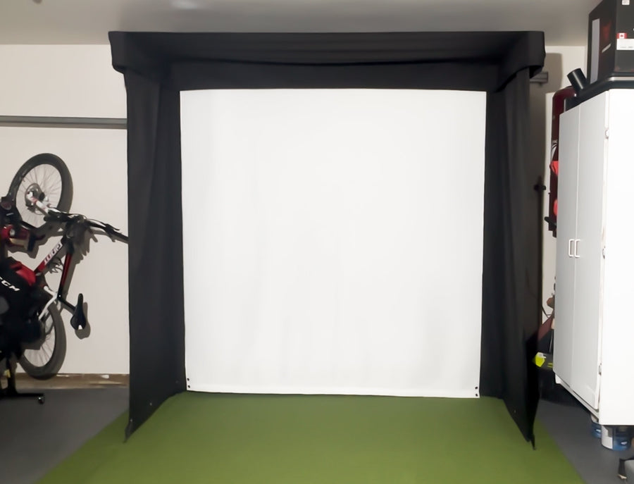Vanish LITE Hybrid-Retractable Golf Enclosure