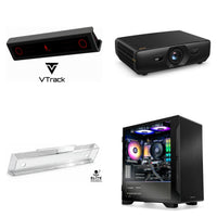 VTrack Overhead Launch Monitor + BenQ AK900ST 4K Projector + Impact Protector + Gaming PC Package
