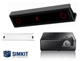 VTrack + Optoma ZK608TST Bundle — Overhead Launch Monitor + 4K Laser Projector - Elite Sim Golf