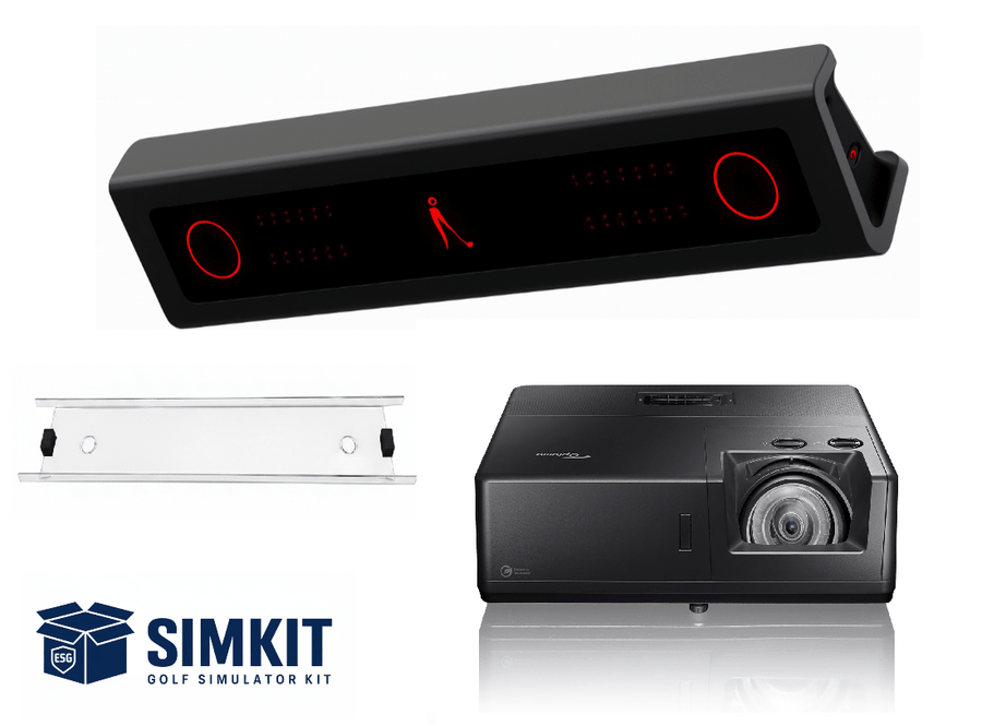 VTrack + Optoma ZK608TST Bundle — Overhead Launch Monitor + 4K Laser Projector