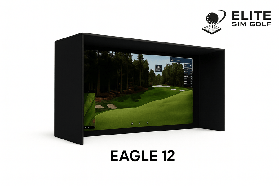 VTrack Overhead Launch Monitor Premium 4K Package (Enclosure Choice + Optoma ZK521ST) - Elite Sim Golf