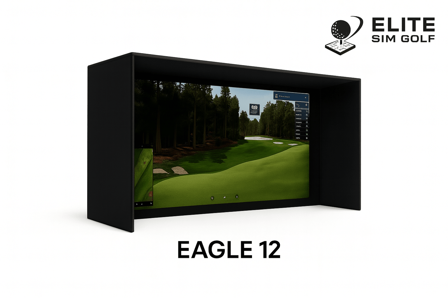VTrack Overhead Launch Monitor Premium 4K Package (Enclosure Choice + Optoma ZK521ST) - Elite Sim Golf