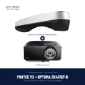 ProTee VX Overhead Launch Monitor + Optoma ZK431ST-B 4K Projector combo, launch monitor and projector
